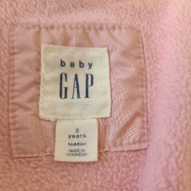 babyGAP(ベビーギャップ)のbaby GAP ダウン風ジャケット 2years キッズ/ベビー/マタニティのキッズ服女の子用(90cm~)(ジャケット/上着)の商品写真