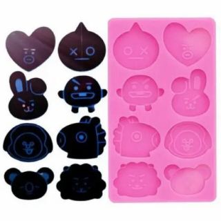 ★BT21★再入荷 シリコンモールド レジン ハンドメイド BTS バンタン(アイドルグッズ)