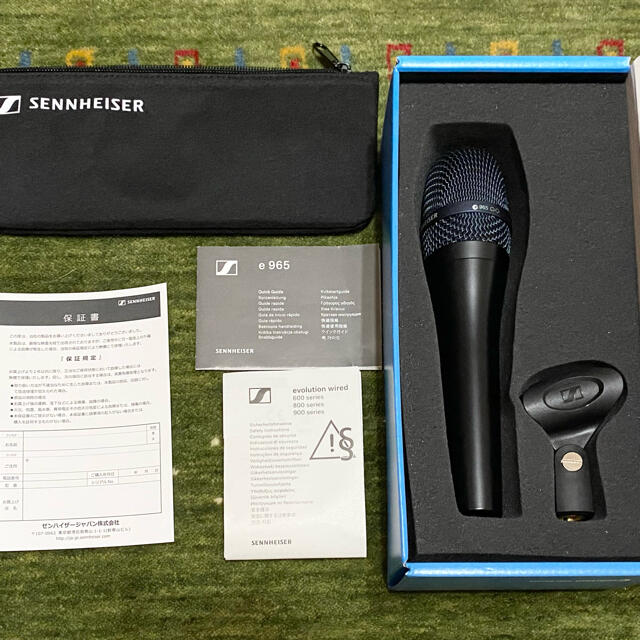 SENNHEISER(ゼンハイザー)のボーカル用コンデンサーマイク　E965 楽器のレコーディング/PA機器(マイク)の商品写真