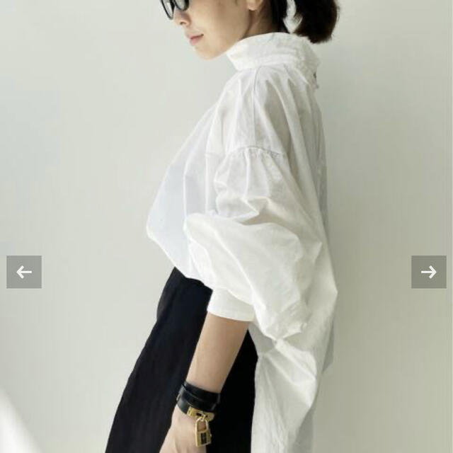 L'Appartement DEUXIEME CLASSE(アパルトモンドゥーズィエムクラス)のL'Appartement 【GOOD GRIEF!】Gather Blouse レディースのトップス(シャツ/ブラウス(長袖/七分))の商品写真