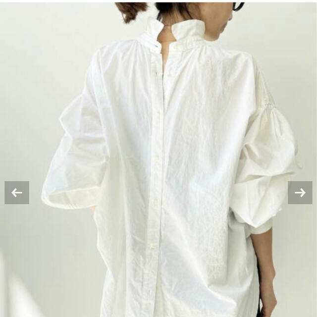 L'Appartement DEUXIEME CLASSE(アパルトモンドゥーズィエムクラス)のL'Appartement 【GOOD GRIEF!】Gather Blouse レディースのトップス(シャツ/ブラウス(長袖/七分))の商品写真