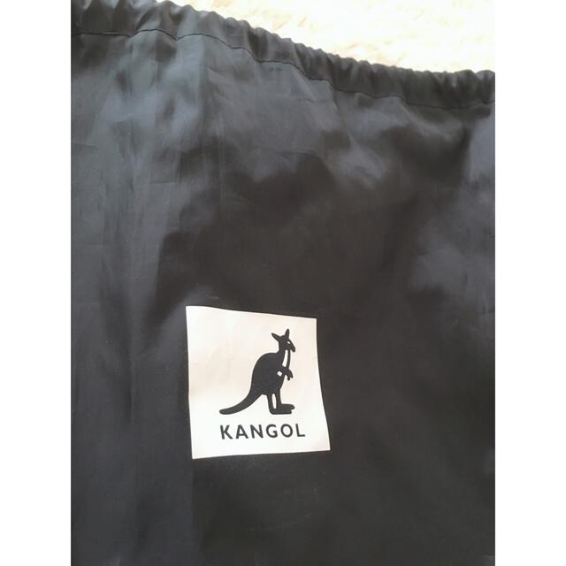 KANGOL(カンゴール)の美品！カンゴール　ナイロンバッグ　ナップサック　リュック レディースのバッグ(リュック/バックパック)の商品写真