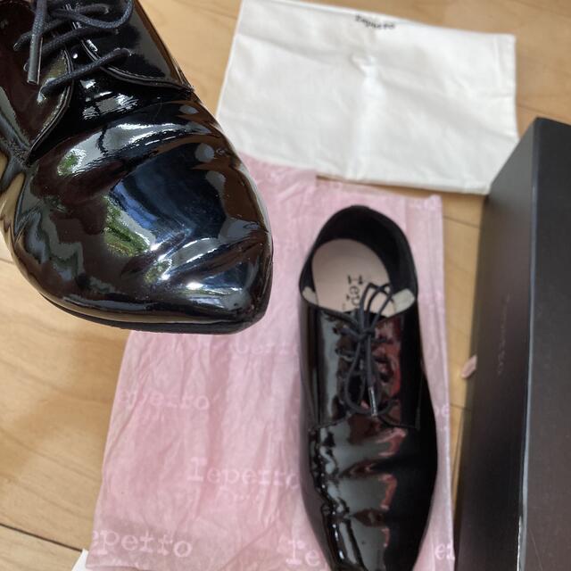 repetto(レペット)のお値下げレペット　ブラック35 レディースの靴/シューズ(ローファー/革靴)の商品写真