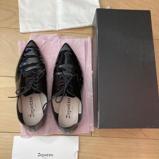 レペット(repetto)のお値下げレペット　ブラック35(ローファー/革靴)