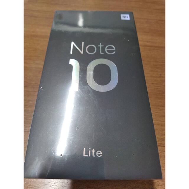 新品未開封　redmi lite redmi note 10 lite パープル