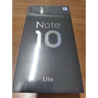 アンドロイド(ANDROID)の新品未開封　redmi lite redmi note 10 lite パープル(スマートフォン本体)