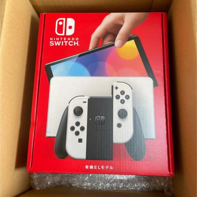Nintendo Switch ホワイト(有機ELモデル)本体 新品未開封 | フリマアプリ ラクマ