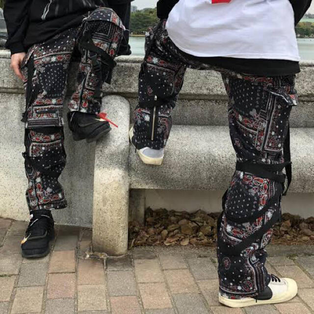 ROGIC ロジック PAISLEY PANTS ペイズリー ボンテージパンツL