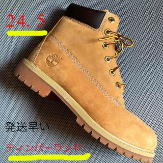 Timberland - 人気 ティンバーランド 24.5 ブーツ 箱入り 送料無料の