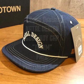 ネイタルデザイン(NATAL DESIGN)のNATAL DESIGN GOOD BOY CAP “DENIM”  (キャップ)