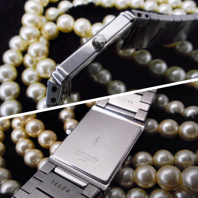Saint Laurent(サンローラン)の【週末限定値下げ】 レア YSL イヴサンローラン 新品電池 レディース 腕時計 レディースのファッション小物(腕時計)の商品写真