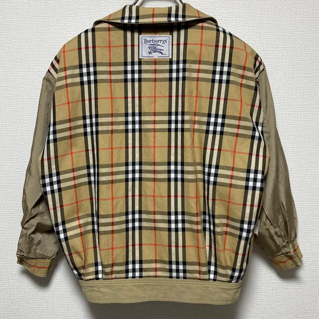 美品 BURBERRY GOLF リバーシブル ブルゾン L ノバチェック-