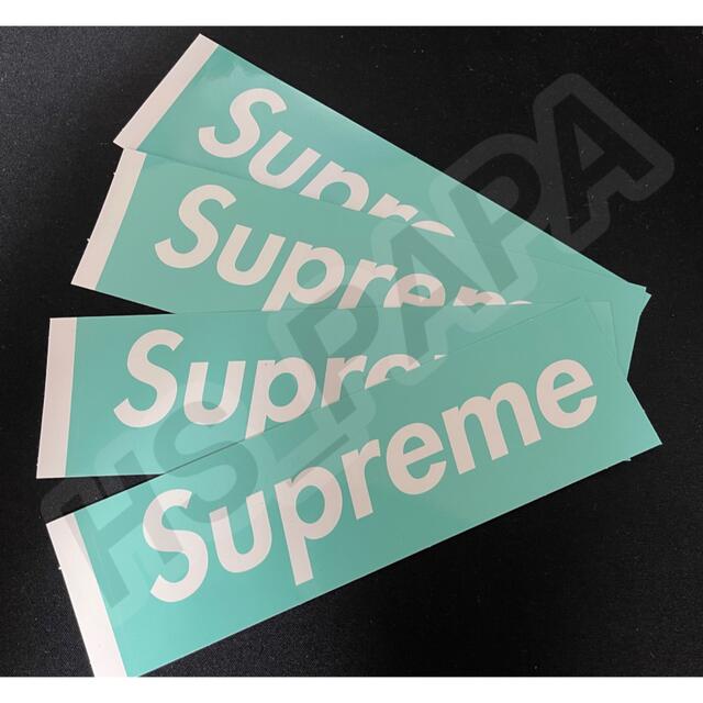 Supreme®/Tiffany & Co. Boxlogo sticker4枚