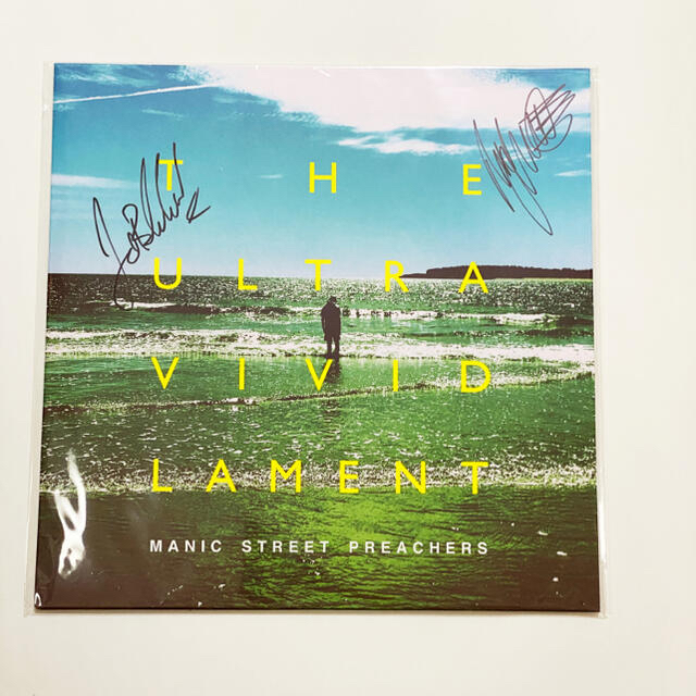 直筆サインレコードManic Street Preachers The Ultr - medlabacre.com.br