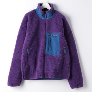 パタゴニア(patagonia)の最安値　patagonia パタゴニア レトロX パープル　Ｓサイズ(ブルゾン)