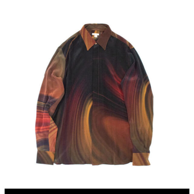 masu 20aw MARBLE PRINTSHIRTS