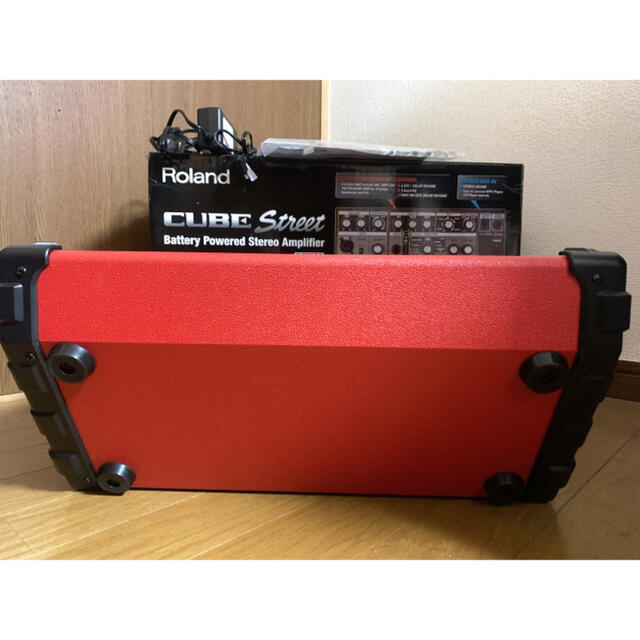 Roland(ローランド)の Cube street Roland アンプ　スピーカー　新ロゴ　美品 楽器のレコーディング/PA機器(スピーカー)の商品写真