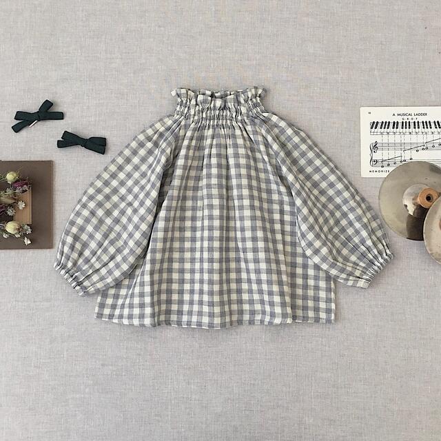 soor ploom Imelda Blouse， Gingham 10yのサムネイル