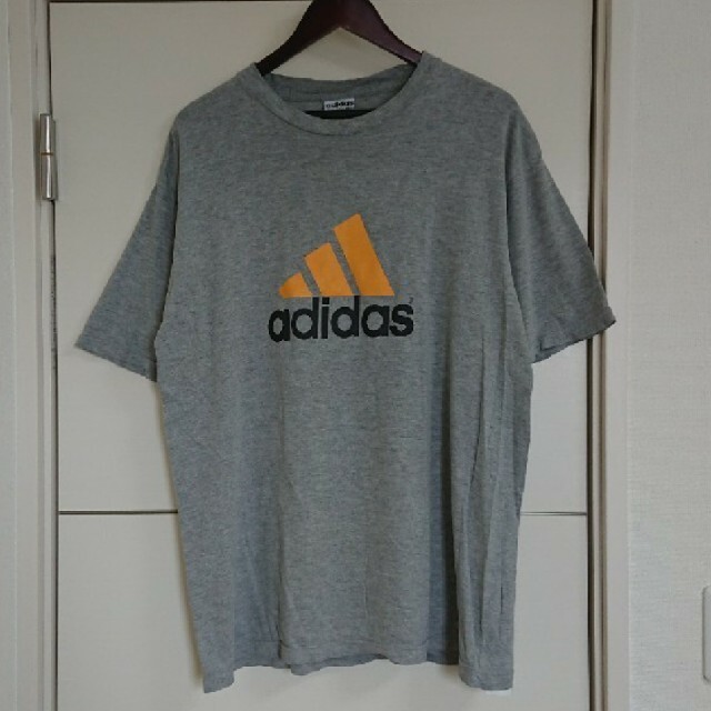 adidas(アディダス)のadidas アディダス Tシャツ 90s古着 両面デカロゴ ビッグシルエット メンズのトップス(Tシャツ/カットソー(半袖/袖なし))の商品写真