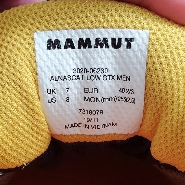 Mammut(マムート)のMAMMUT　トレッキングシューズ スポーツ/アウトドアのアウトドア(登山用品)の商品写真