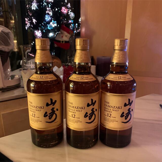 【国産ウイスキー】山崎12年　3本酒