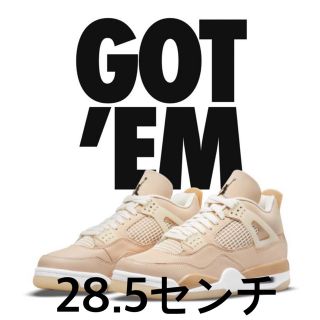 ナイキ(NIKE)のNIKE WMNS AIR JORDAN 4   SHIMMER 28.5センチ(スニーカー)