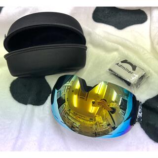 スキーゴーグル メガネ対応 スノーボードゴーグル　メガネ対応 UV400(アクセサリー)