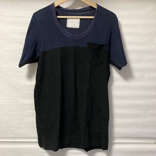 サカイ(sacai)のsacai サカイ 切り替えしポケットTシャツ sizeM(Tシャツ/カットソー(半袖/袖なし))
