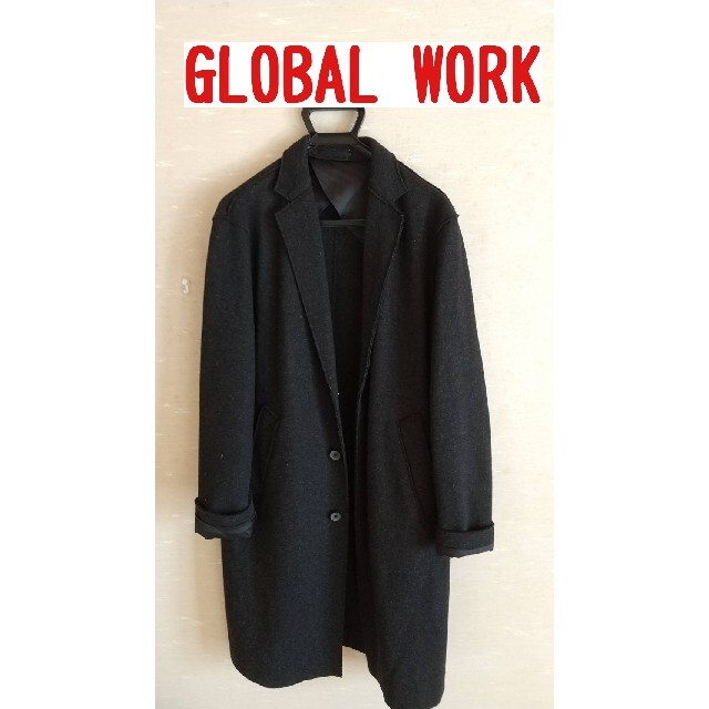 Global Work 専用 グローバルワーク Global Work チェスターコート メンズ ｌの通販 By つっきゃげ S Shop グローバルワークならラクマ