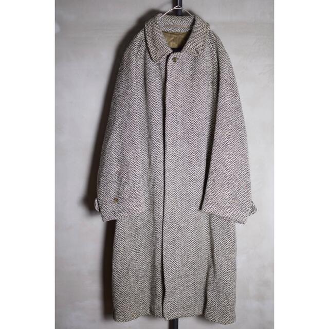 Vintage Burberry tweed coat 一枚袖　1枚袖　希少 | フリマアプリ ラクマ