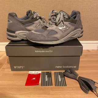 ダブルタップス(W)taps)のWTAPS new balance m990v2 極美品(スニーカー)