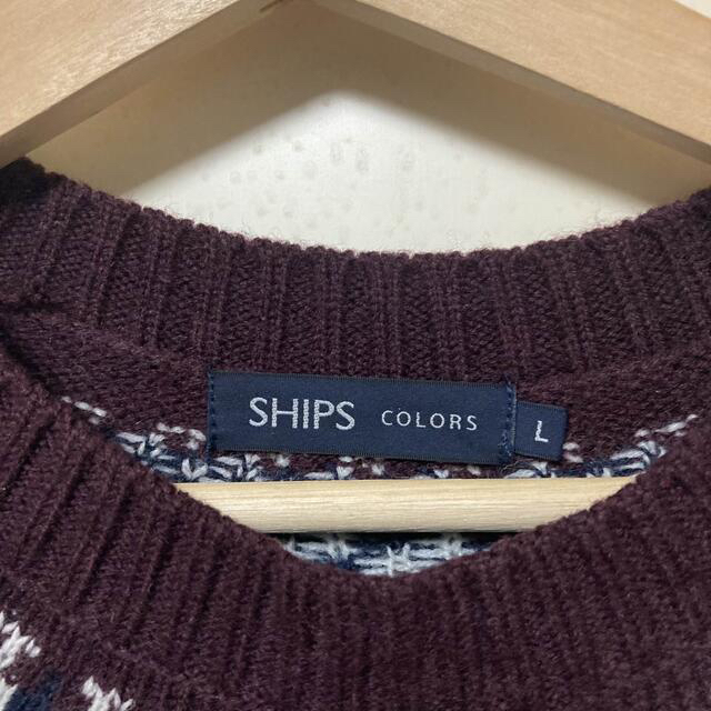SHIPS(シップス)のシップス　ニットセーター メンズのトップス(ニット/セーター)の商品写真