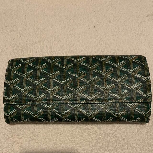 GOYARD(ゴヤール)のゴヤール GOYARD 長財布 グリーン 緑 メンズのファッション小物(長財布)の商品写真