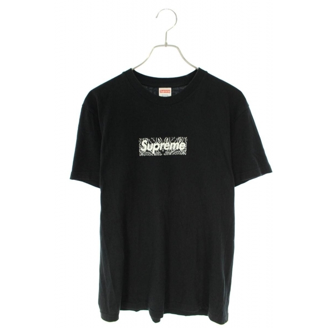 【国産】 Supreme - シュプリーム バンダナボックスロゴTシャツ S Tシャツ+カットソー(半袖+袖なし)