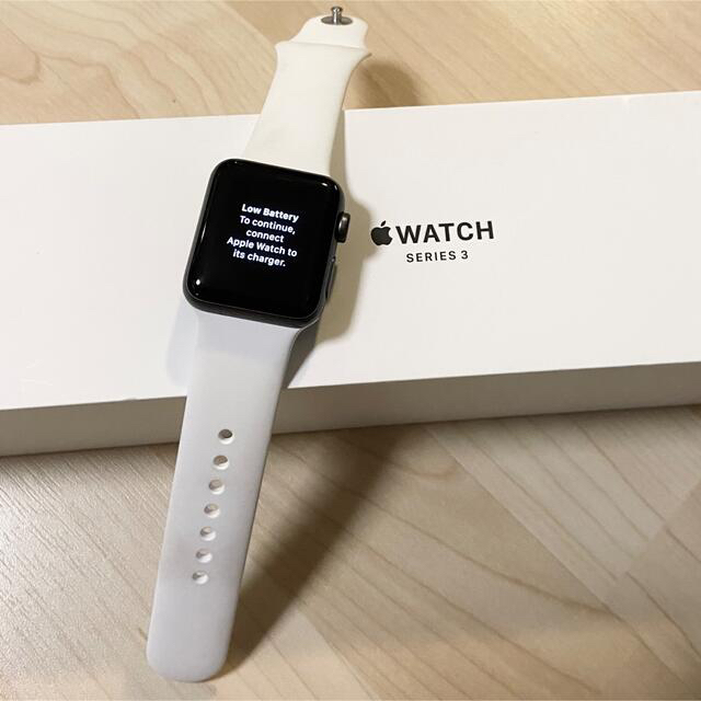 Apple Watch 3 38mm GPS　本体　A1858 未開封バンド付き