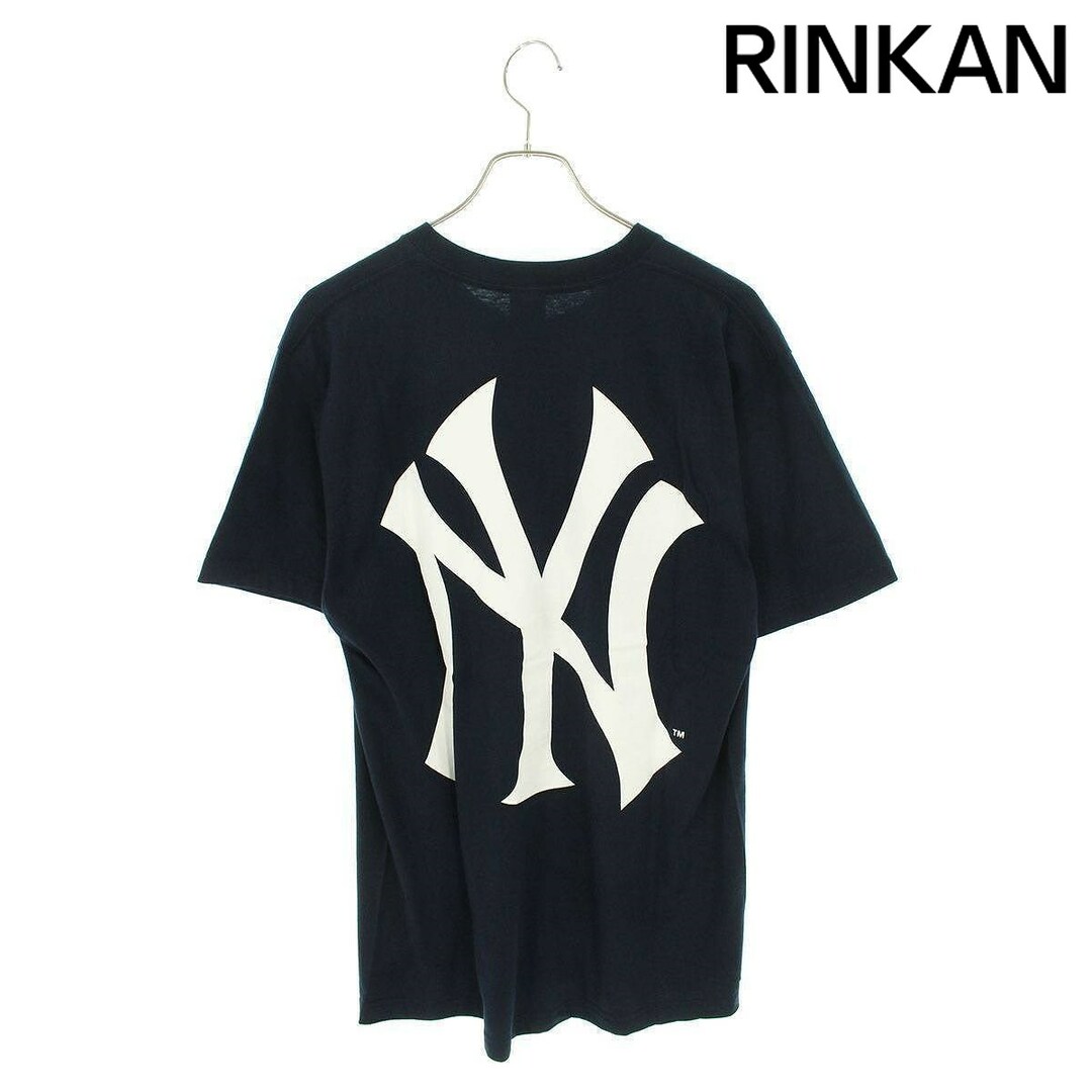 シュプリーム  15SS  New York Yankees Box Logo Tee ニューヨークヤンキースボックスロゴTシャツ  メンズ L