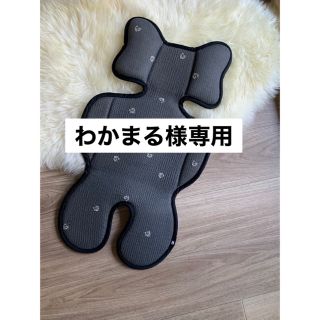 【美品】メラビー　ベビーカーシート(ベビーカー用アクセサリー)