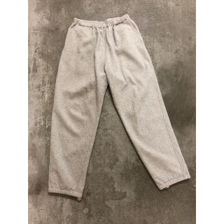 コモリ(COMOLI)の【美品】COMOLI コモリ21AW コットン吊裏毛パンツ gray size3(その他)