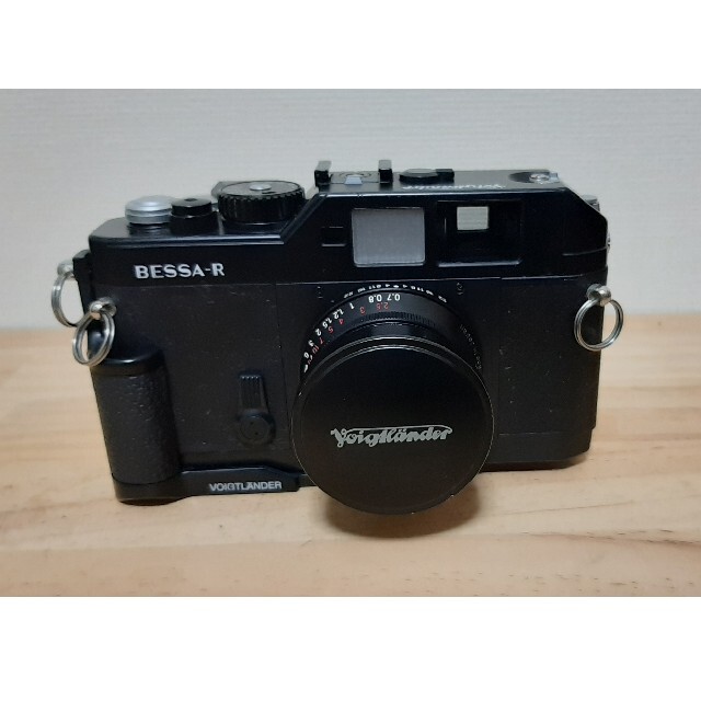 人気カラーの 【中古】Voigtlander BESSA-R Black/ベッサ フィルム