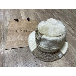 カシラ(CA4LA)の週末限定お値下げ✨今シーズンＣＡ４ＬＡフェイクファーハット🎩✨(ハット)