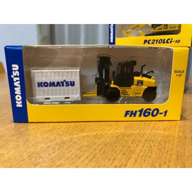 サイズ コマツ KOMATSU 小松製作所 株主優待 ミニカー 非売品 7点の