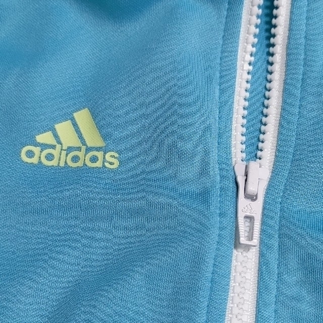 adidas(アディダス)のadidas ジャージ ジャケット 110 (小さめ) キッズ/ベビー/マタニティのキッズ服女の子用(90cm~)(ジャケット/上着)の商品写真