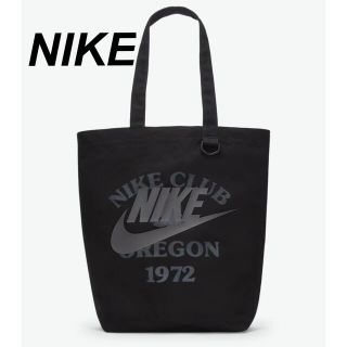 ナイキ(NIKE)の【新品】❗️ナイキ　トートバッグ　ブラック(トートバッグ)