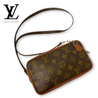 ルイヴィトン(LOUIS VUITTON)の【希少】ルイヴィトン マルリーバンドエール ショルダーバック ポシェット PVC(ショルダーバッグ)