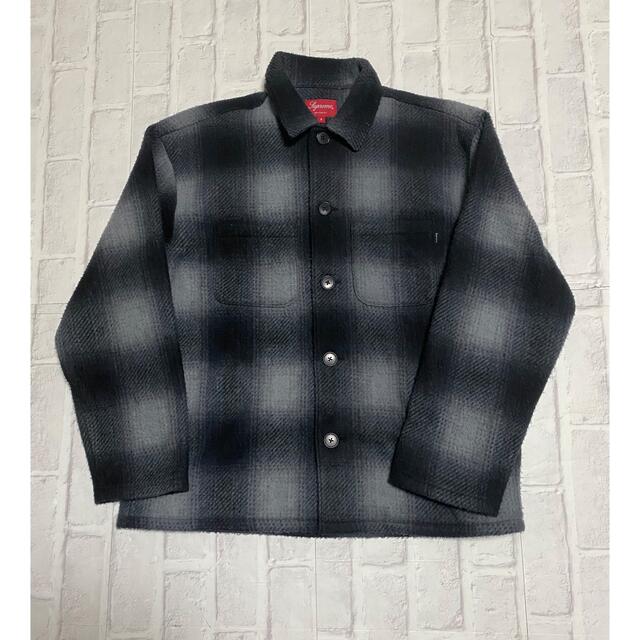 supreme Shadow Plaid Fleece Shirt