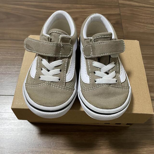 VANS(ヴァンズ)のvans キッズシューズ　オールドスクール　トープ　oldskool taupe キッズ/ベビー/マタニティのベビー靴/シューズ(~14cm)(スニーカー)の商品写真