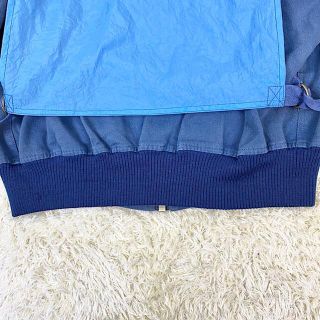 希少✨ピンクハウス ワッペンブルゾン ゼッケン チェック 切り返し L相当