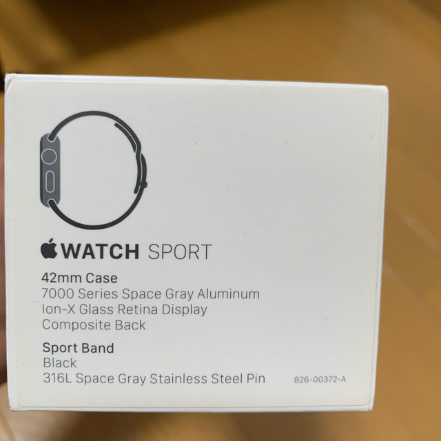 Apple Watch(アップルウォッチ)のAPPLE WATCH SPORT 42mm レディースのファッション小物(腕時計)の商品写真
