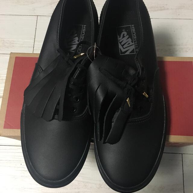 VANS(ヴァンズ)のvans authentic fringe lather black/gold メンズの靴/シューズ(スニーカー)の商品写真