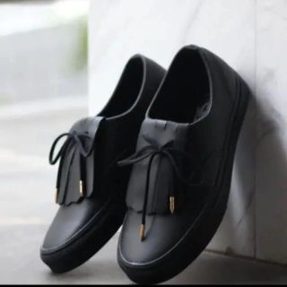 VANS - vans authentic fringe lather black/goldの通販 by sakka21's ...